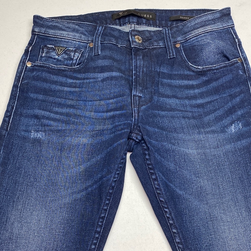 Guess Women's Dark Blue Skinny Jeans